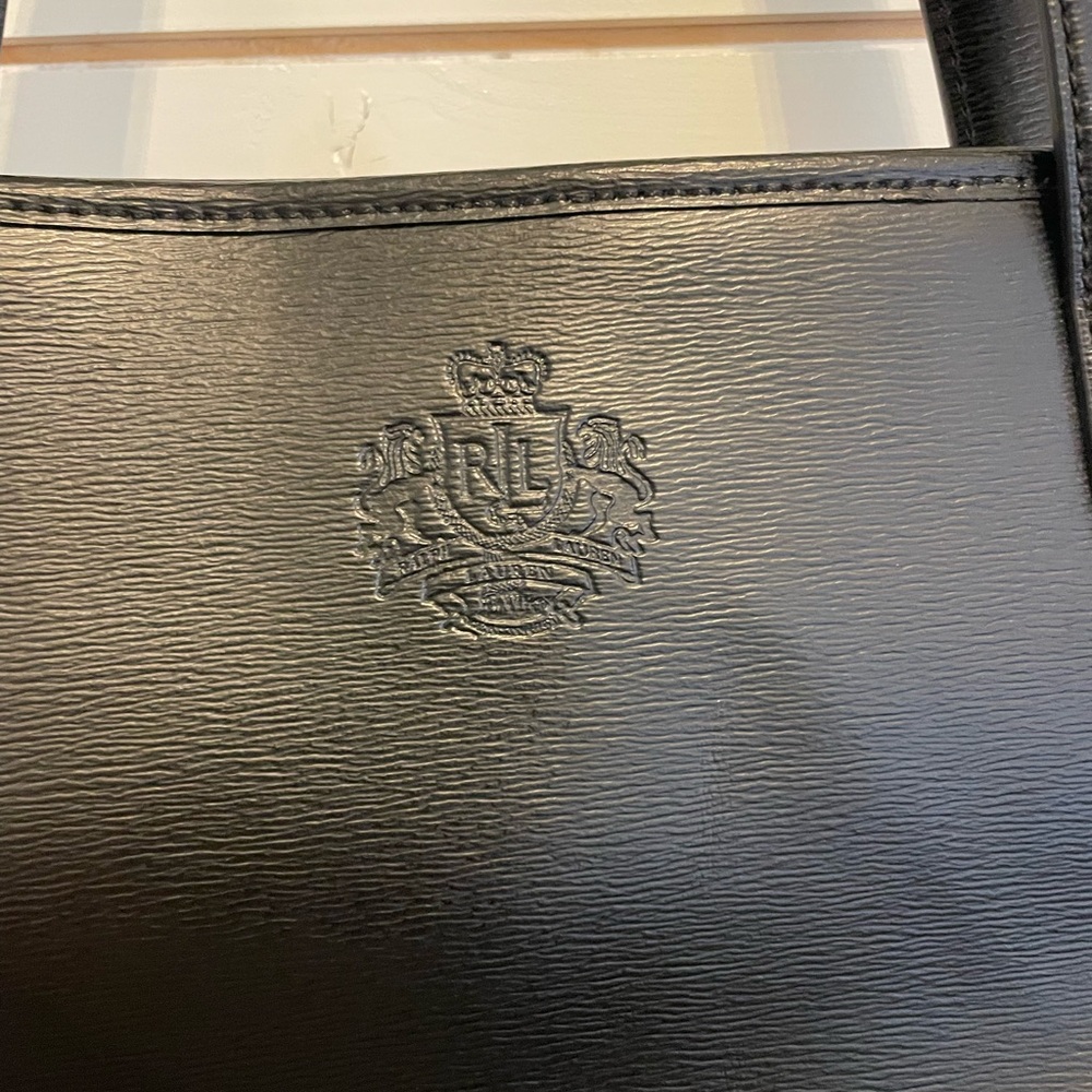 Lauren Ralph Lauren Black Tote Bag - Picture 7 of 17